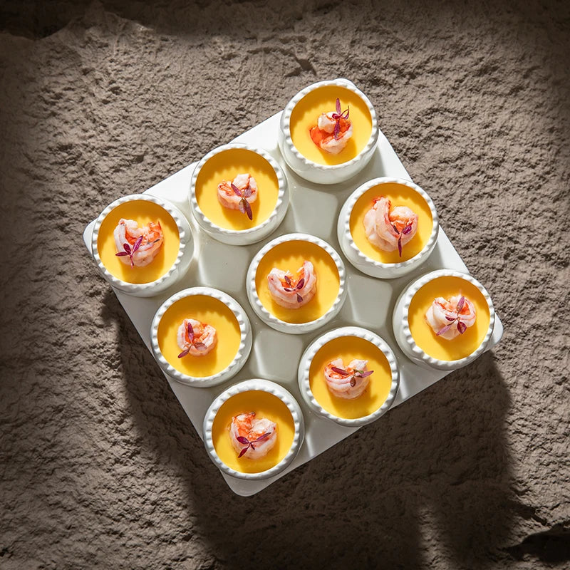Dalfin™ Creative Square Nine Grid Steamed Egg Tray