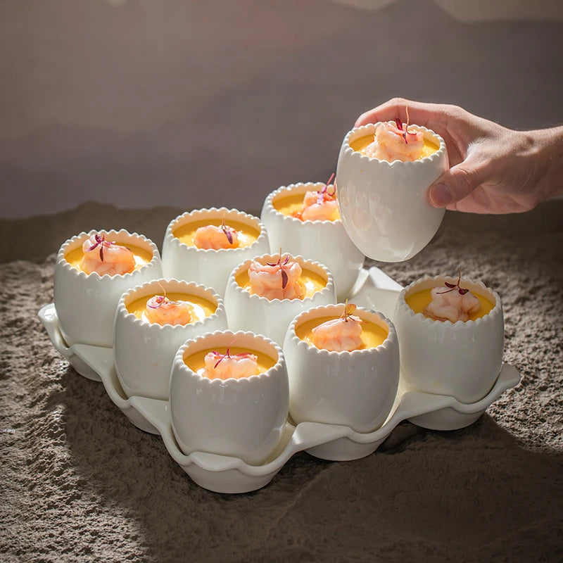 Dalfin™ Creative Square Nine Grid Steamed Egg Tray
