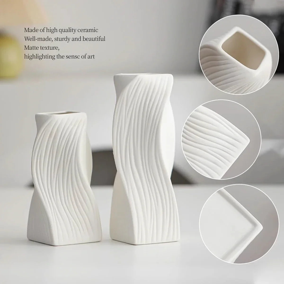 Nordic Style Ceramic Vase