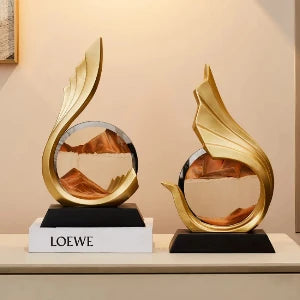 Creative Wave Sculpture Moving Sand Art