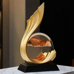 Creative Wave Sculpture Moving Sand Art